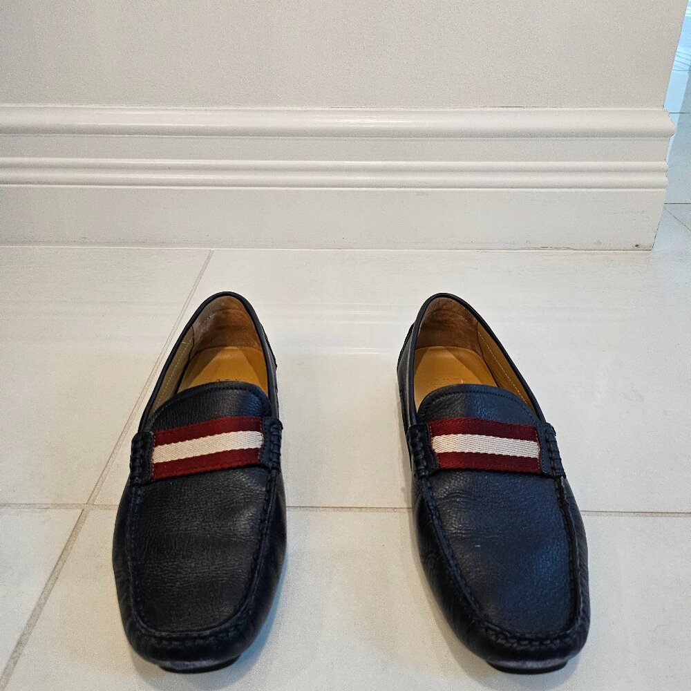 Bally Men's Leather Loafers Size 6.5